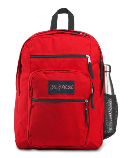 Big Student Backpack in Red Tape