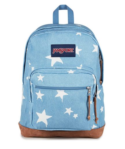 Right Pack Backpack in Discharge Denim Star