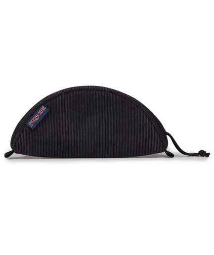 Luna Large Pouches in Black Corduroy