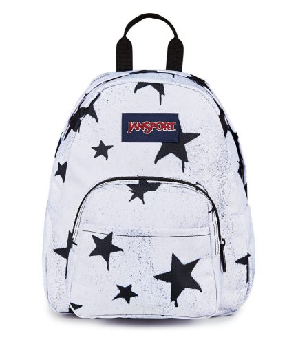 Half Pint Mini Backpack in Sprayed Stars Black