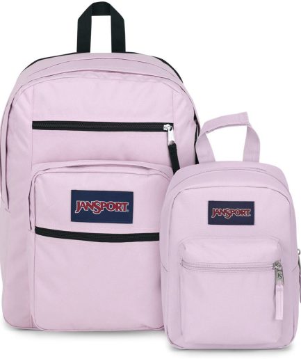 Big Student Bundle Backpack in Pink Ice