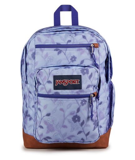 Cool Student Backpack in Lines Vines