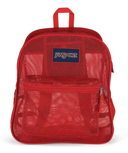 Mesh Pack Backpack in Red Tape