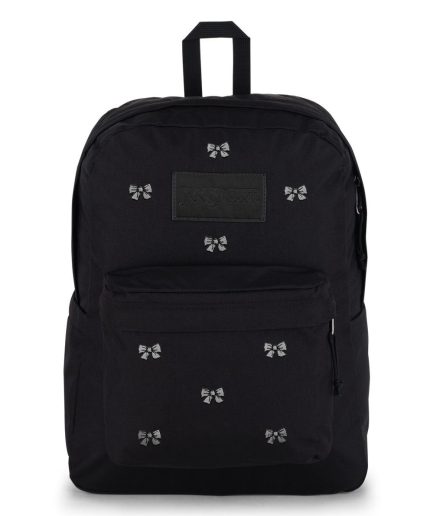 SuperBreak® Plus Backpack in Embroidered Bows Black