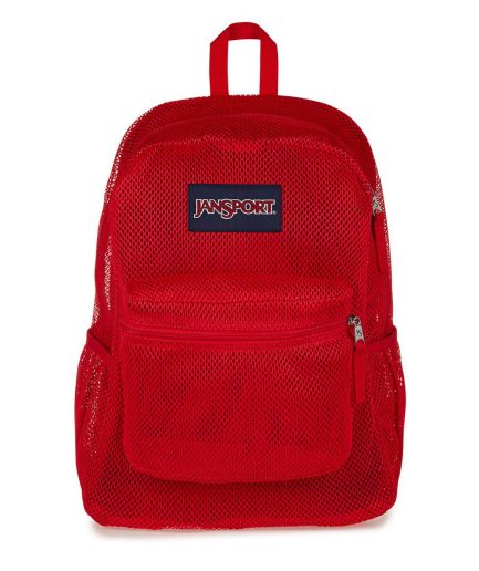 Eco Mesh Pack Backpack in Red Tape