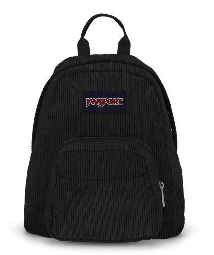 Half Pint Mini Backpack in Black Corduroy