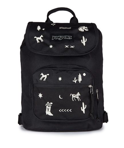 Highlands Mini Pack Backpack in Black White