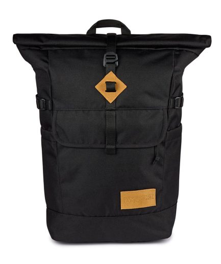 Hatchet Rolltop Backpack in Black