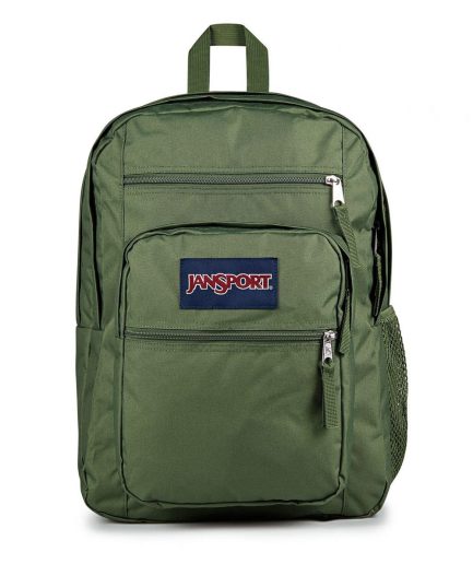 Big Student Backpack in Cargo Green